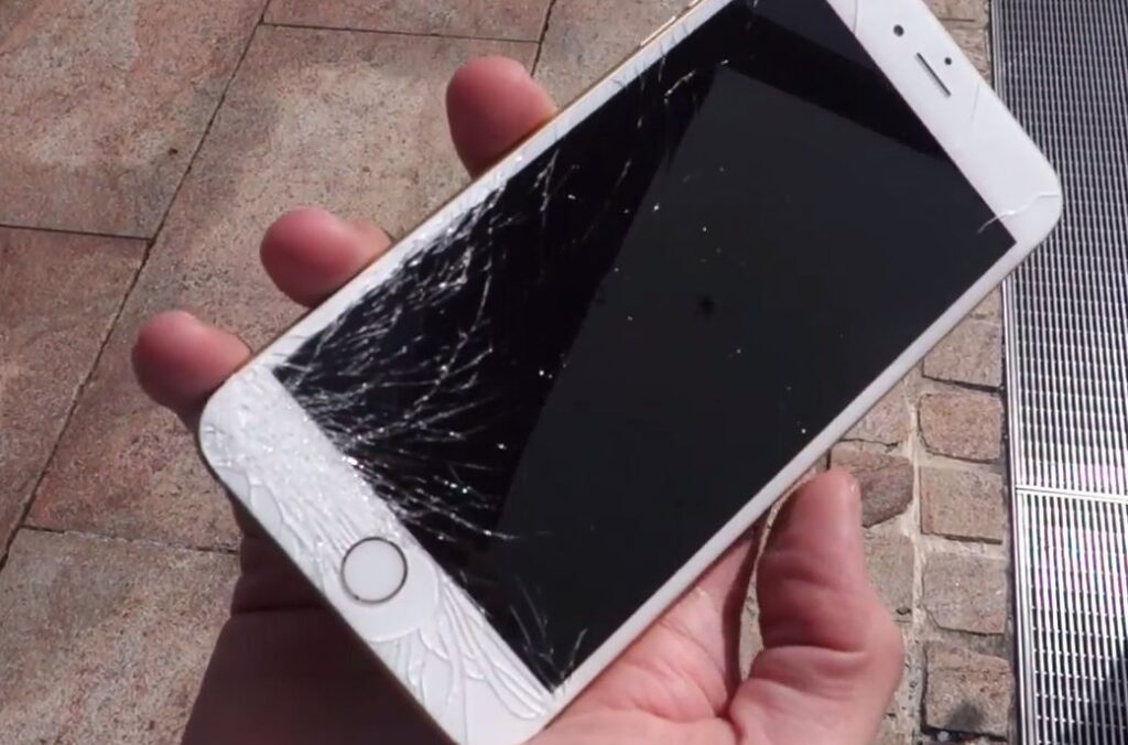 Screen Damaged Iphone